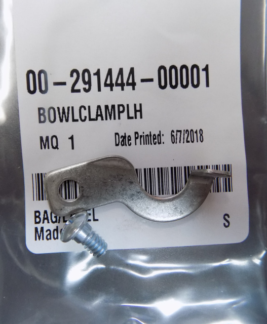 Hobart A200 Mixer L.H. Bowl Clamp 00-219444-00001 W/ 00-274614 Pivot Screw